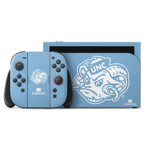 University of North Carolina Mascot Nintendo Switch 2 (2025) with Joy-Con Skin